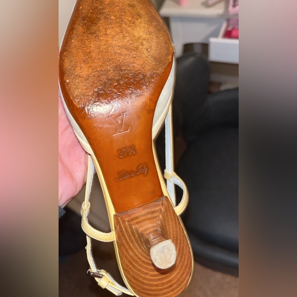 Louis Vuitton kitten heels. Vintage from 2002. - Picture 4 of 4